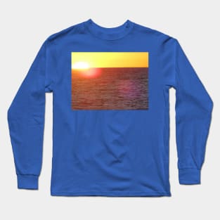 Sunset on the water Long Sleeve T-Shirt